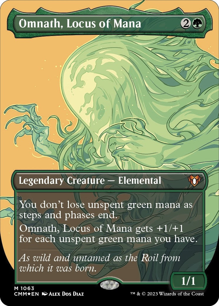 Image for Omnath, Locus of Mana (Textured Foil) (1063) [Commander Masters] - Magic: The Gathering