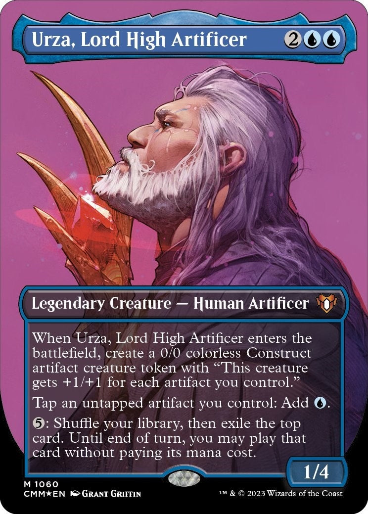 Image for Urza, Lord High Artificer (Textured Foil) (1060) [Commander Masters] - Magic: The Gathering