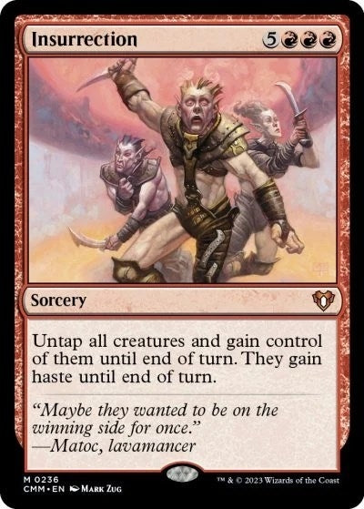 Image for Insurrection (236) [Commander Masters] - Magic: The Gathering
