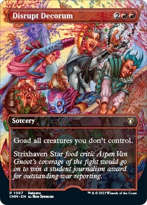 Image for Disrupt Decorum (1067) [Launch Party & Release Event Promos] - Magic: The Gathering