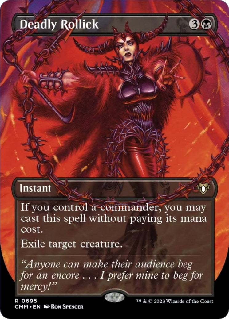 Image for Deadly Rollick (Borderless) (695) [Commander Masters] - Magic: The Gathering