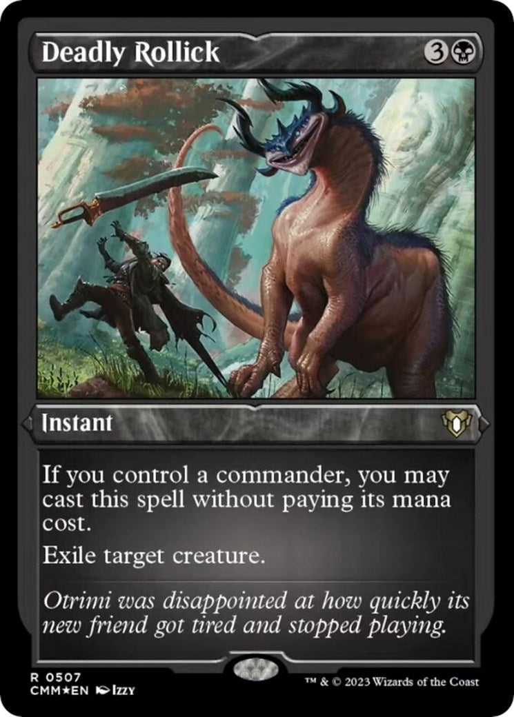 Image for Deadly Rollick (Foil Etched) (507) [Commander Masters] - Magic: The Gathering