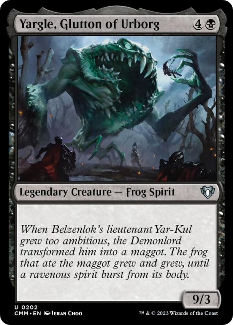 Image for Yargle, Glutton of Urborg (202) [Commander Masters] - Magic: The Gathering