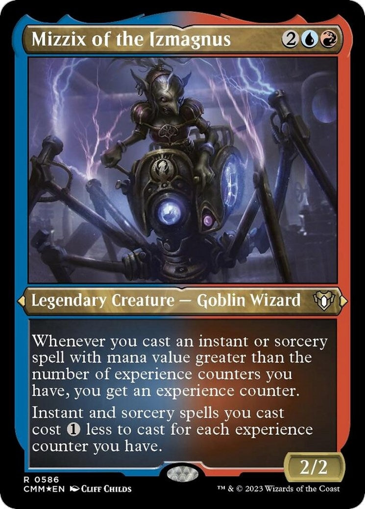 Image for Mizzix of the Izmagnus (Foil Etched) (586) [Commander Masters] - Magic: The Gathering