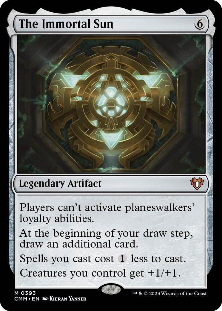 Image for The Immortal Sun (393) [Commander Masters] - Magic: The Gathering
