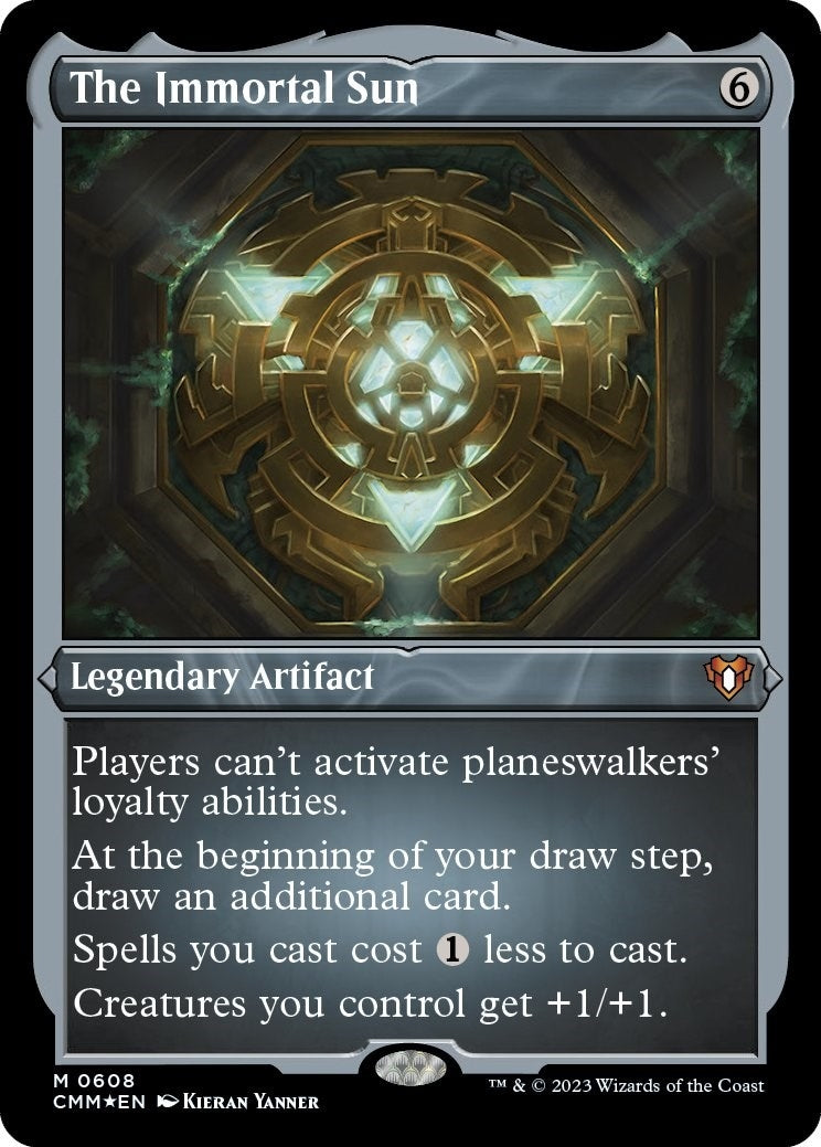 Image for The Immortal Sun (Foil Etched) (608) [Commander Masters] - Magic: The Gathering