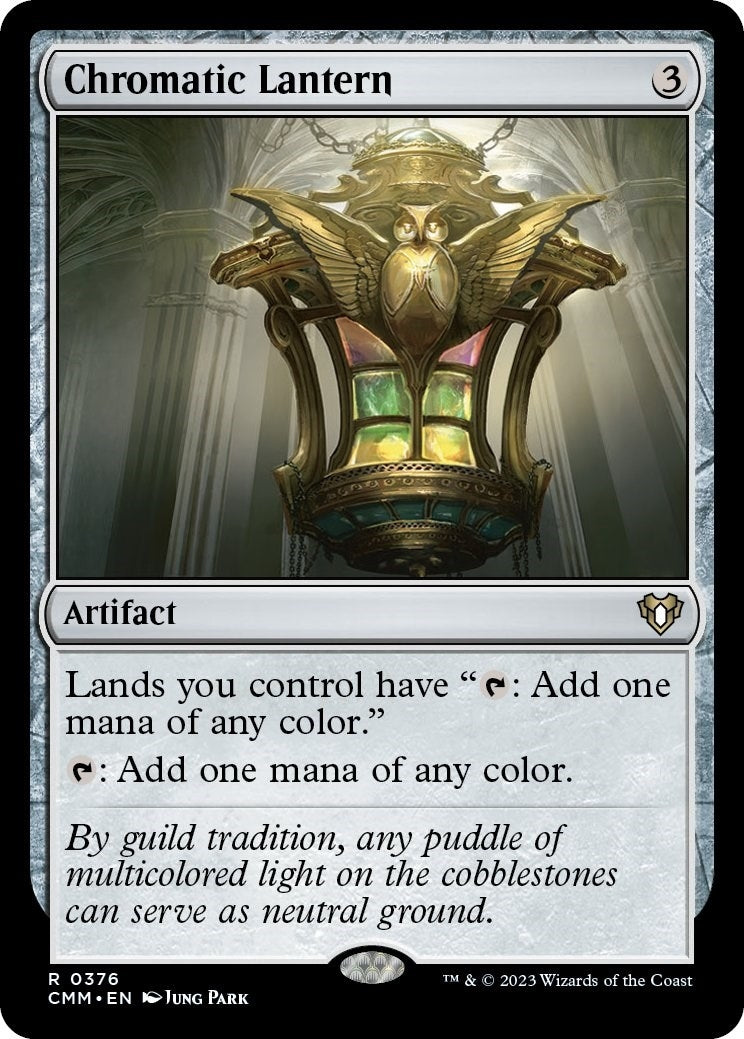 Image for Chromatic Lantern (376) [Commander Masters] - Magic: The Gathering