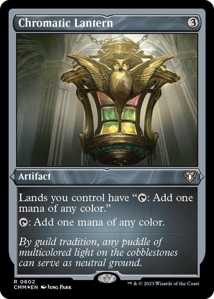 Image for Chromatic Lantern (Foil Etched) (602) [Commander Masters] - Magic: The Gathering