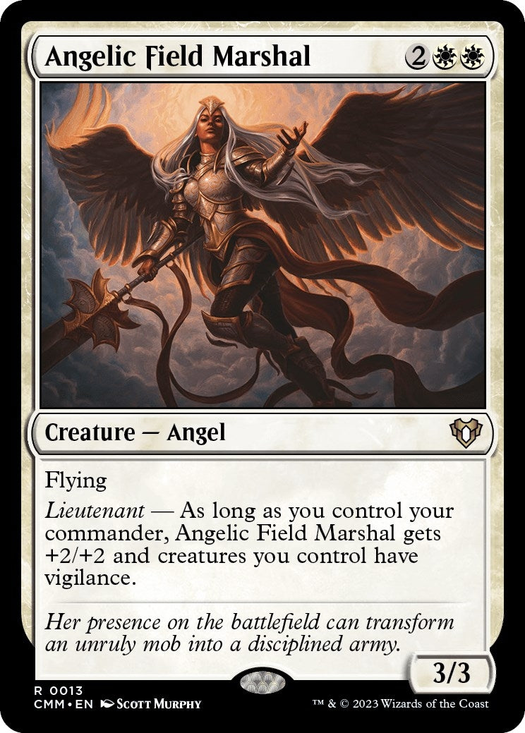 Image for Angelic Field Marshal (13) [Commander Masters] - Magic: The Gathering