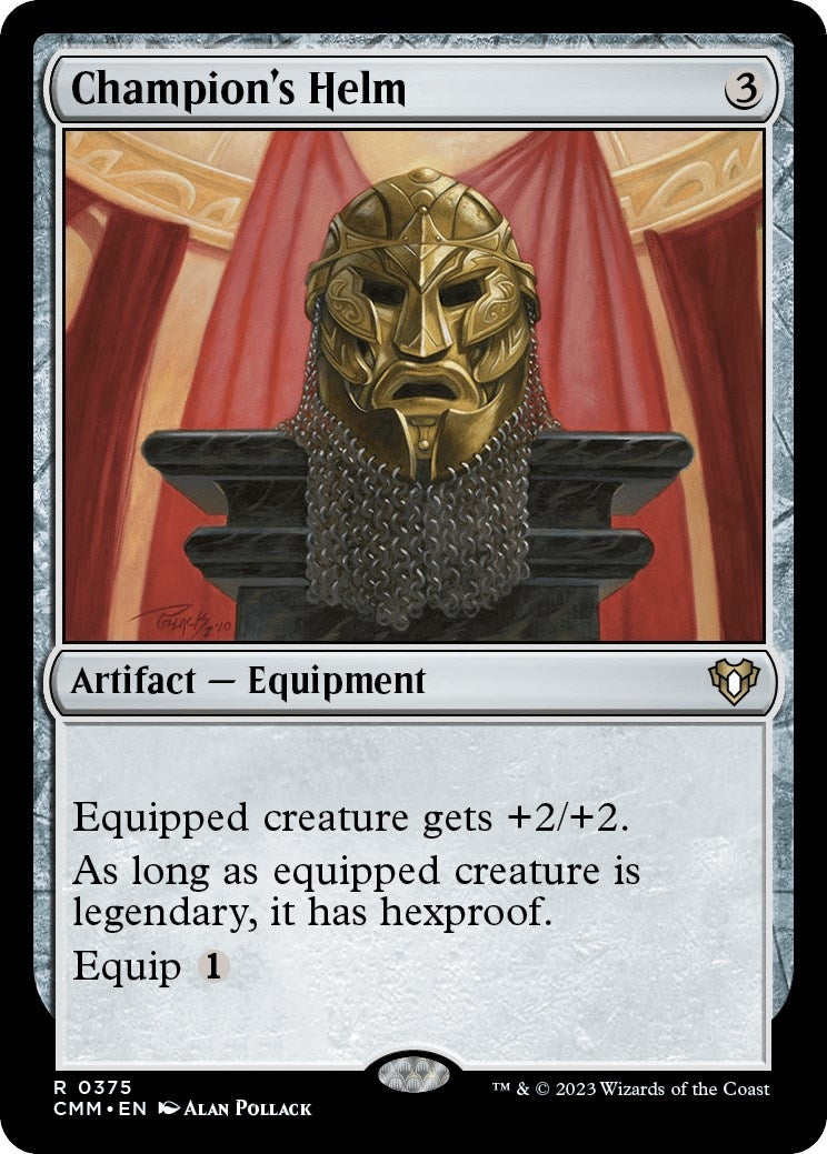 Image for Champion's Helm (375) [Commander Masters] - Magic: The Gathering