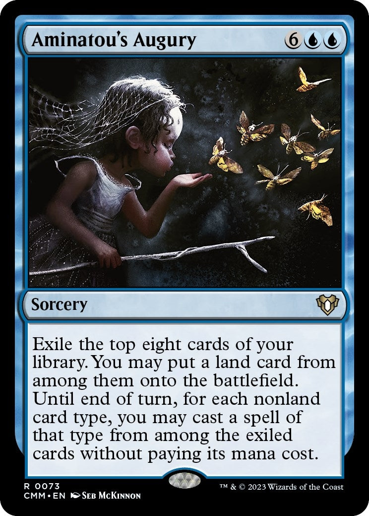 Image for Aminatou's Augury (73) [Commander Masters] - Magic: The Gathering