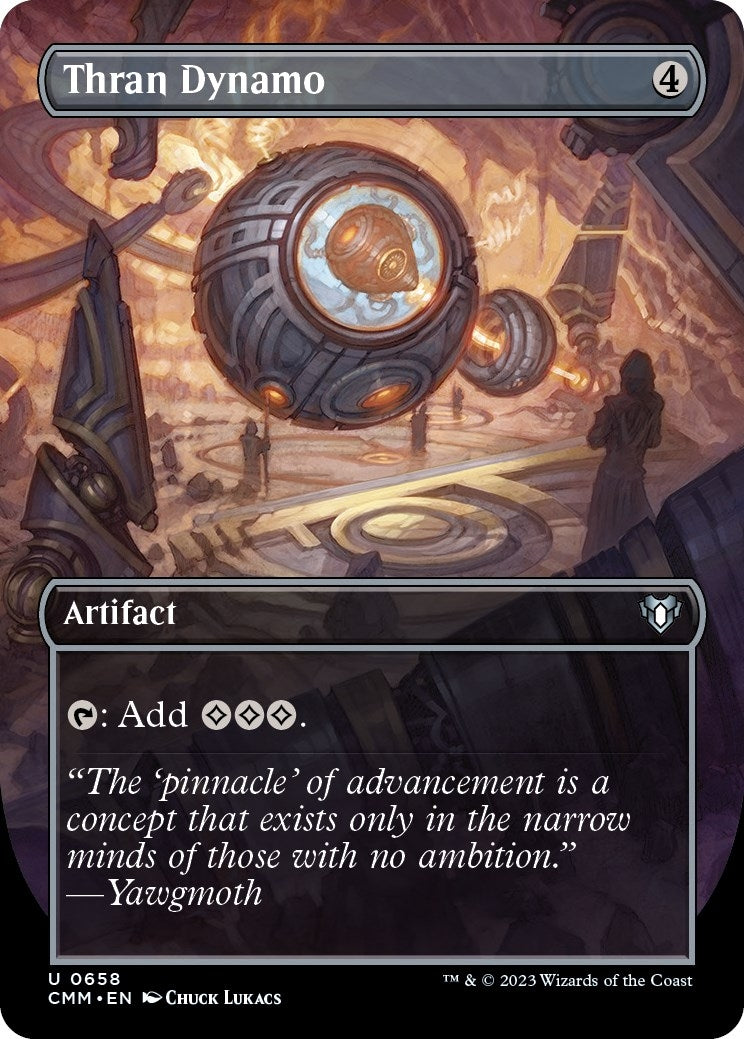 Image for Thran Dynamo (Borderless) (658) [Commander Masters] - Magic: The Gathering