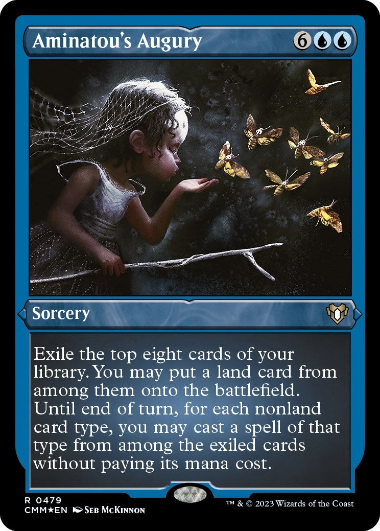 Image for Aminatou's Augury (Foil Etched) (479) [Commander Masters] - Magic: The Gathering