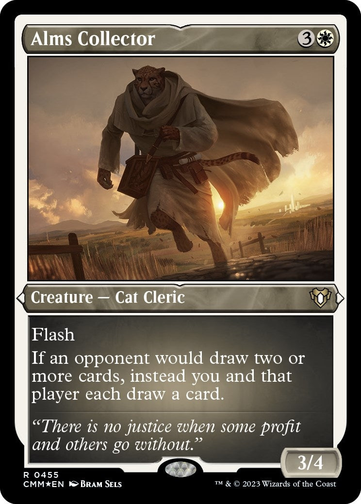 Image for Alms Collector (Foil Etched) (455) [Commander Masters] - Magic: The Gathering