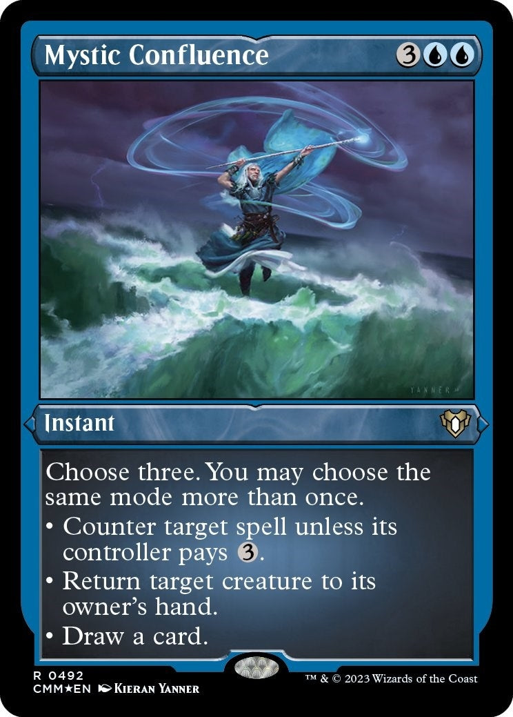 Image for Mystic Confluence (Foil Etched) (492) [Commander Masters] - Magic: The Gathering