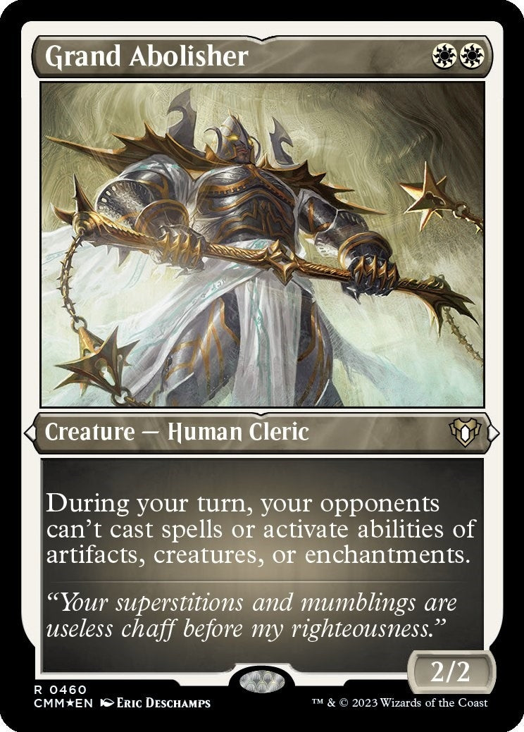 Image for Grand Abolisher (Foil Etched) (460) [Commander Masters] - Magic: The Gathering