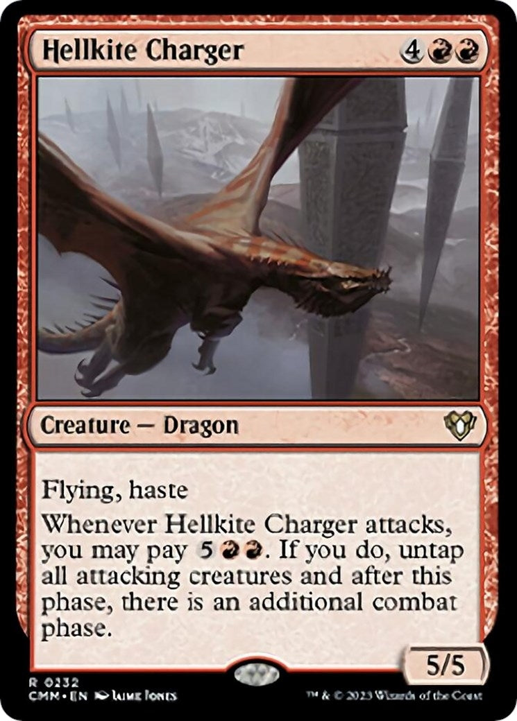 Image for Hellkite Charger (232) [Commander Masters] - Magic: The Gathering