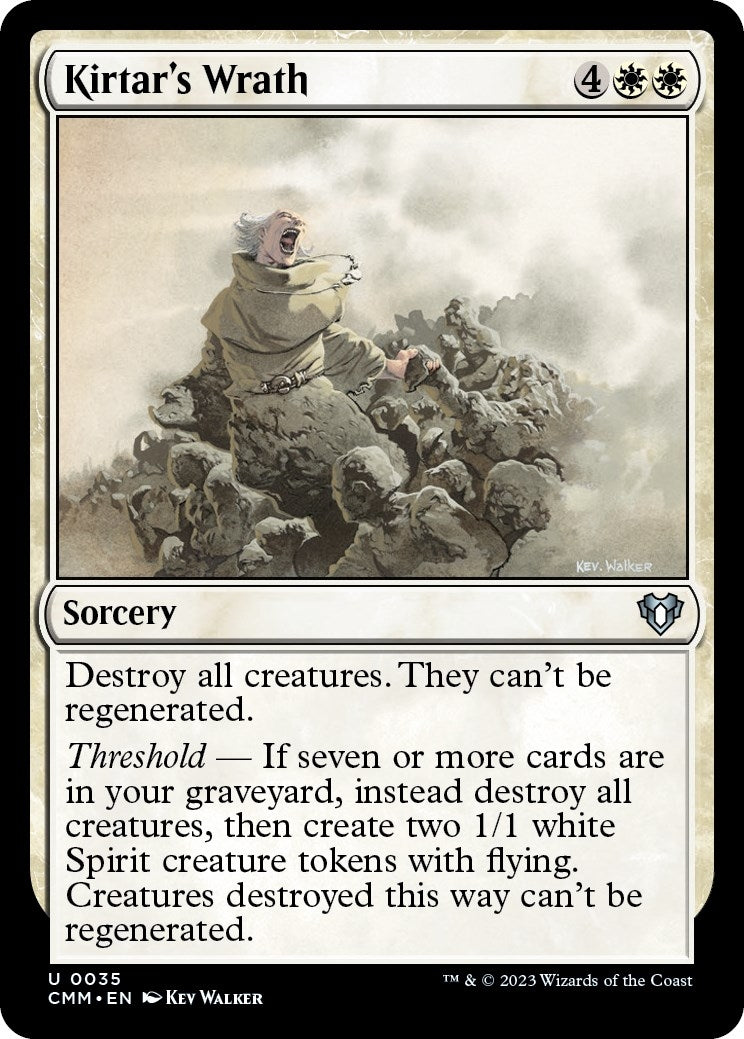 Image for Kirtar's Wrath (35) [Commander Masters] - Magic: The Gathering