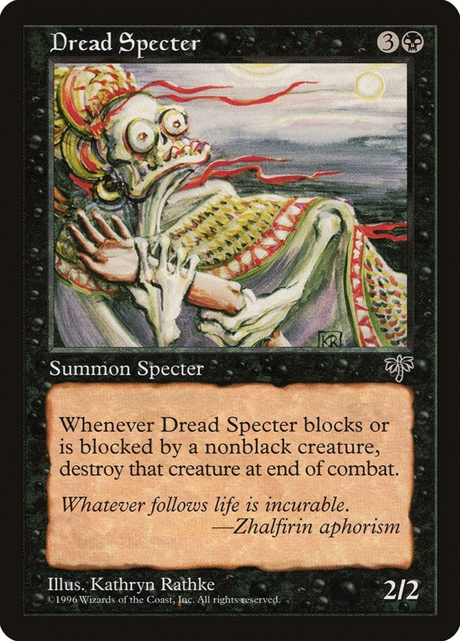 Image for Dread Specter [Mirage] - Magic: The Gathering