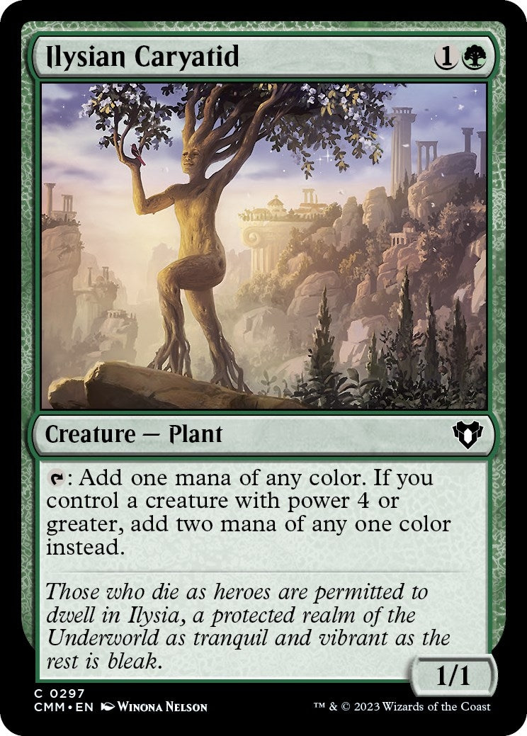 Image for Ilysian Caryatid (297) [Commander Masters] - Magic: The Gathering