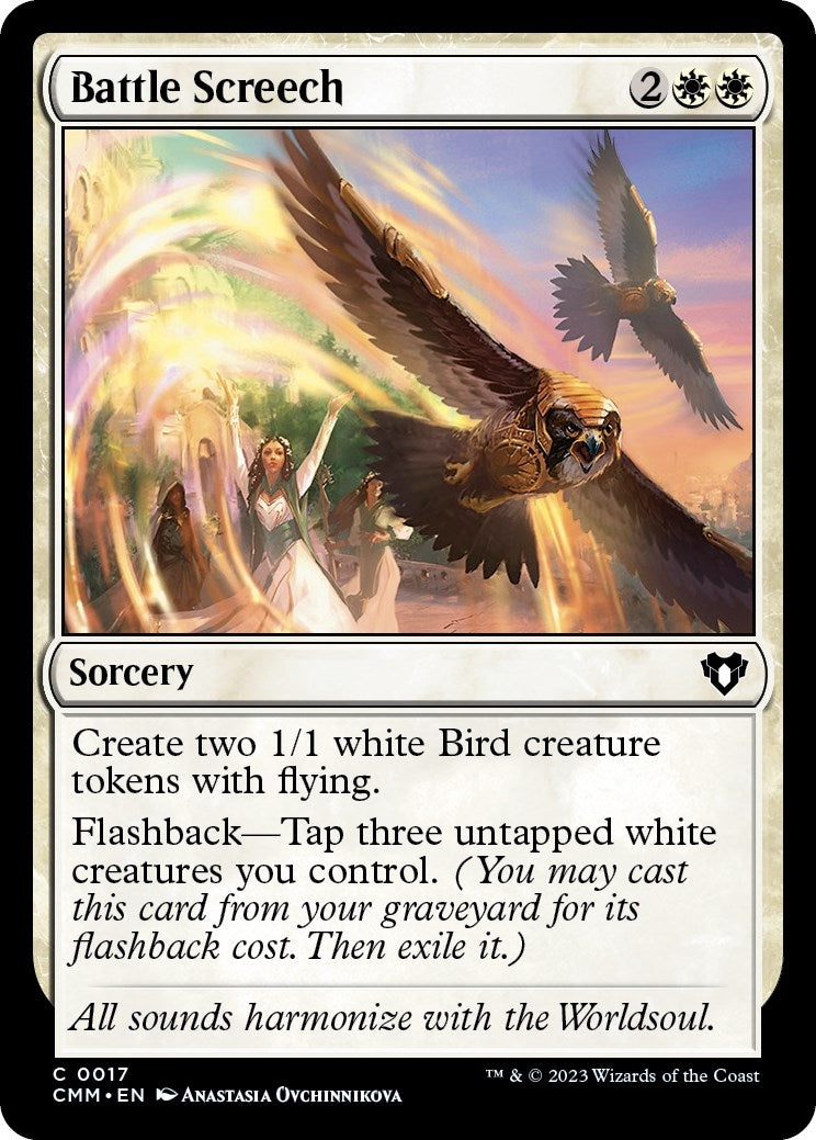 Image for Battle Screech (17) [Commander Masters] - Magic: The Gathering