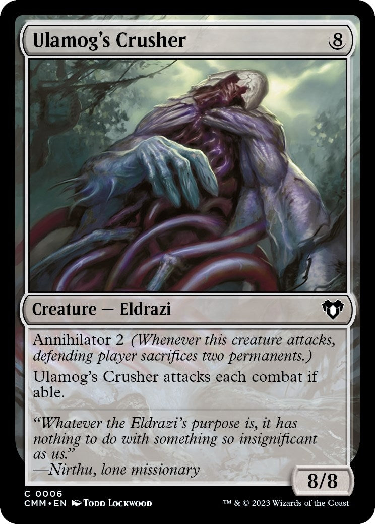 Image for Ulamog's Crusher (6) [Commander Masters] - Magic: The Gathering