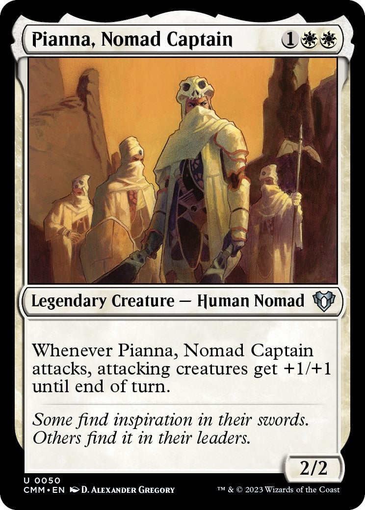 Image for Pianna, Nomad Captain (50) [Commander Masters] - Magic: The Gathering