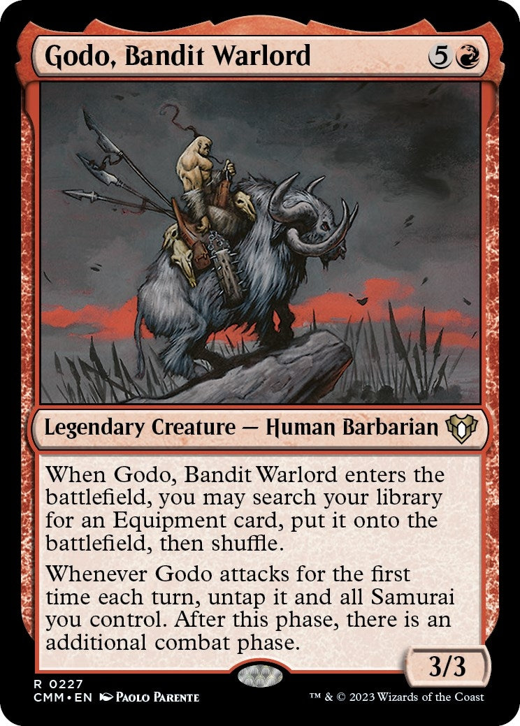 Image for Godo, Bandit Warlord (227) [Commander Masters] - Magic: The Gathering