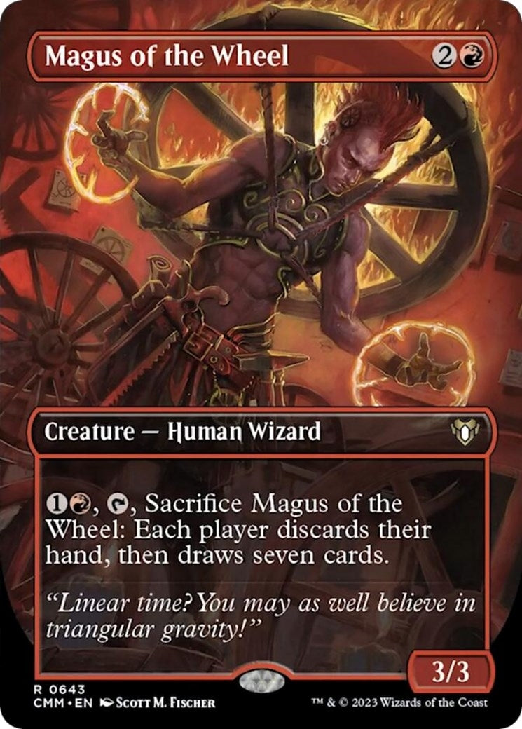 Image for Magus of the Wheel (Borderless) (643) [Commander Masters] - Magic: The Gathering