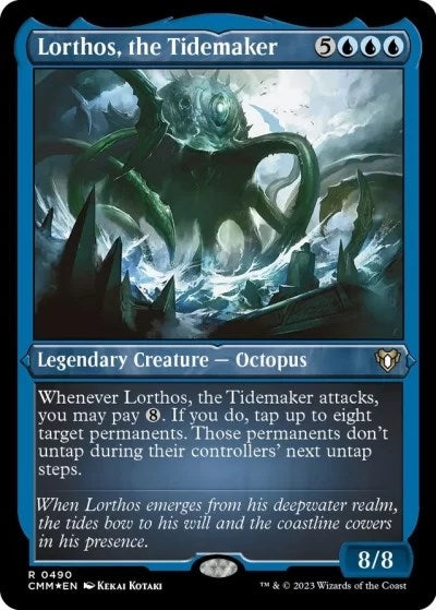 Image for Lorthos, the Tidemaker (Foil Etched) (490) [Commander Masters] - Magic: The Gathering