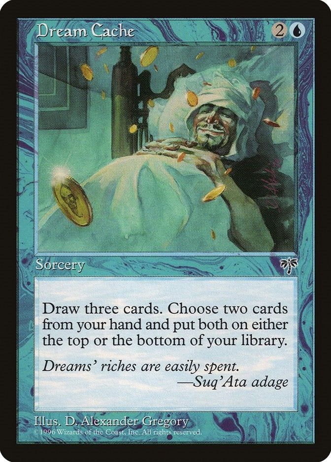 Image for Dream Cache [Mirage] - Magic: The Gathering