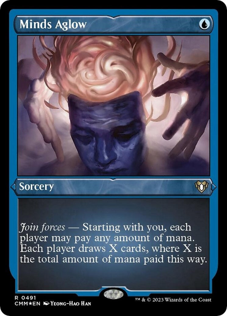 Image for Minds Aglow (Foil Etched) (491) [Commander Masters] - Magic: The Gathering