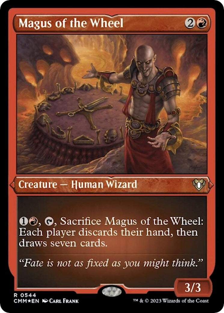 Image for Magus of the Wheel (Foil Etched) (544) [Commander Masters] - Magic: The Gathering