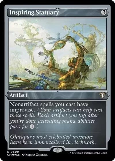 Image for Inspiring Statuary (Foil Etched) (609) [Commander Masters] - Magic: The Gathering