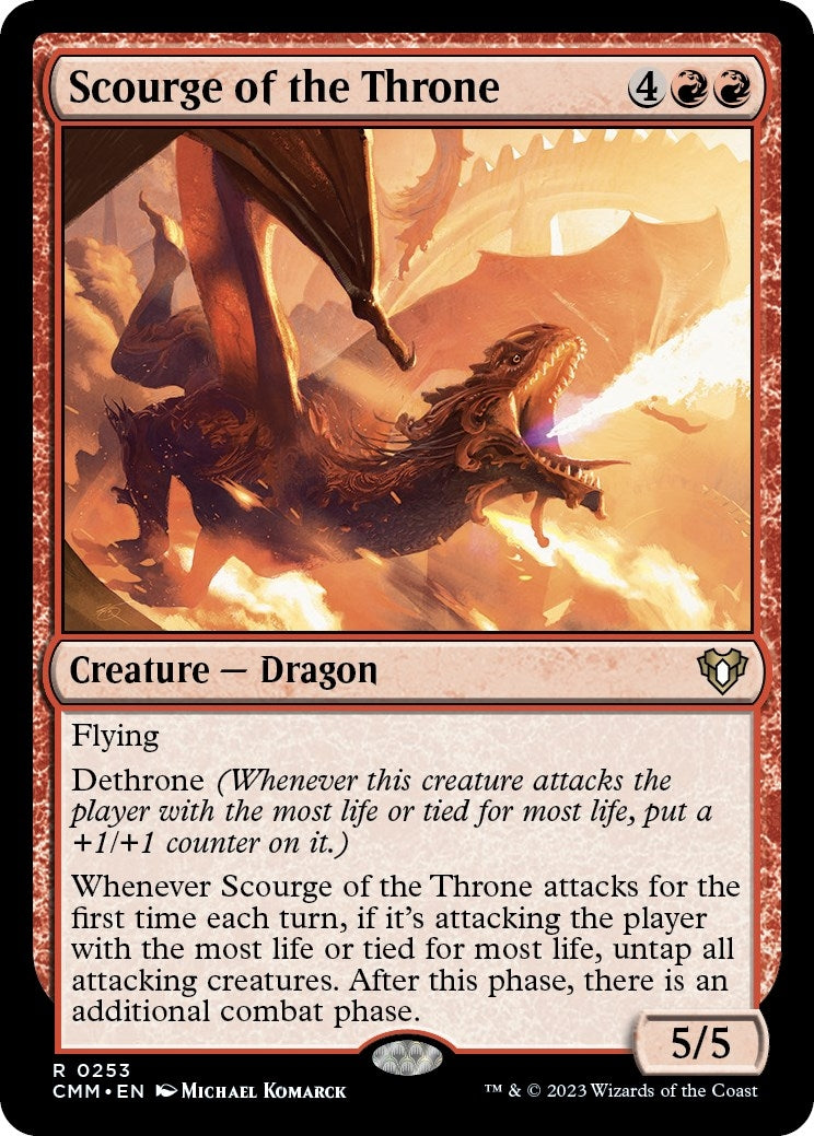 Image for Scourge of the Throne (253) [Commander Masters] - Magic: The Gathering