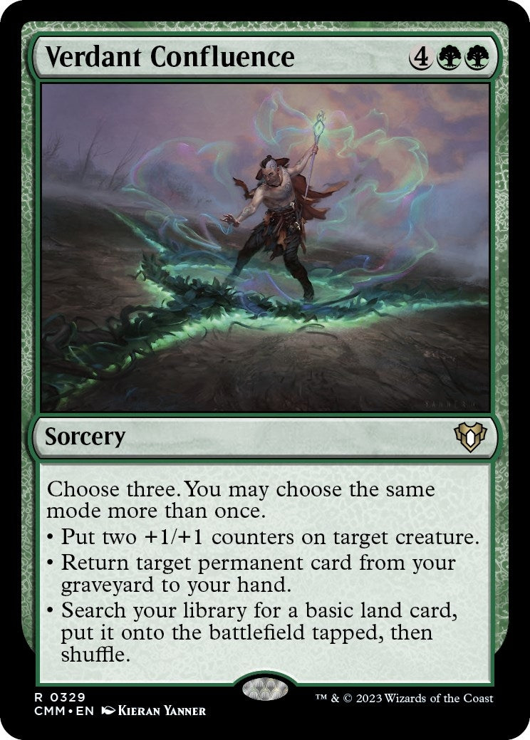 Image for Verdant Confluence (329) [Commander Masters] - Magic: The Gathering