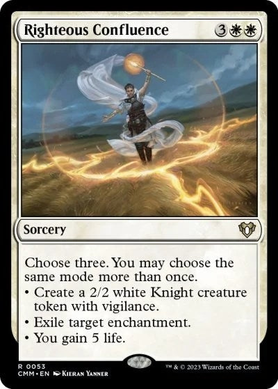 Image for Righteous Confluence (53) [Commander Masters] - Magic: The Gathering