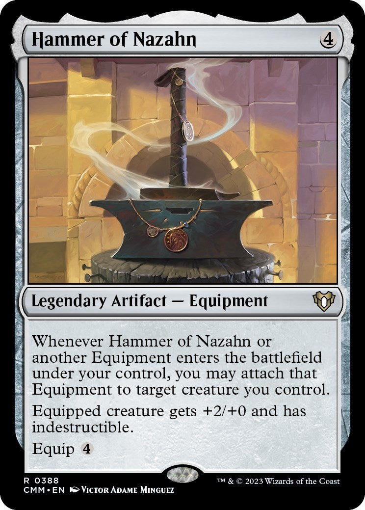 Image for Hammer of Nazahn (388) [Commander Masters] - Magic: The Gathering