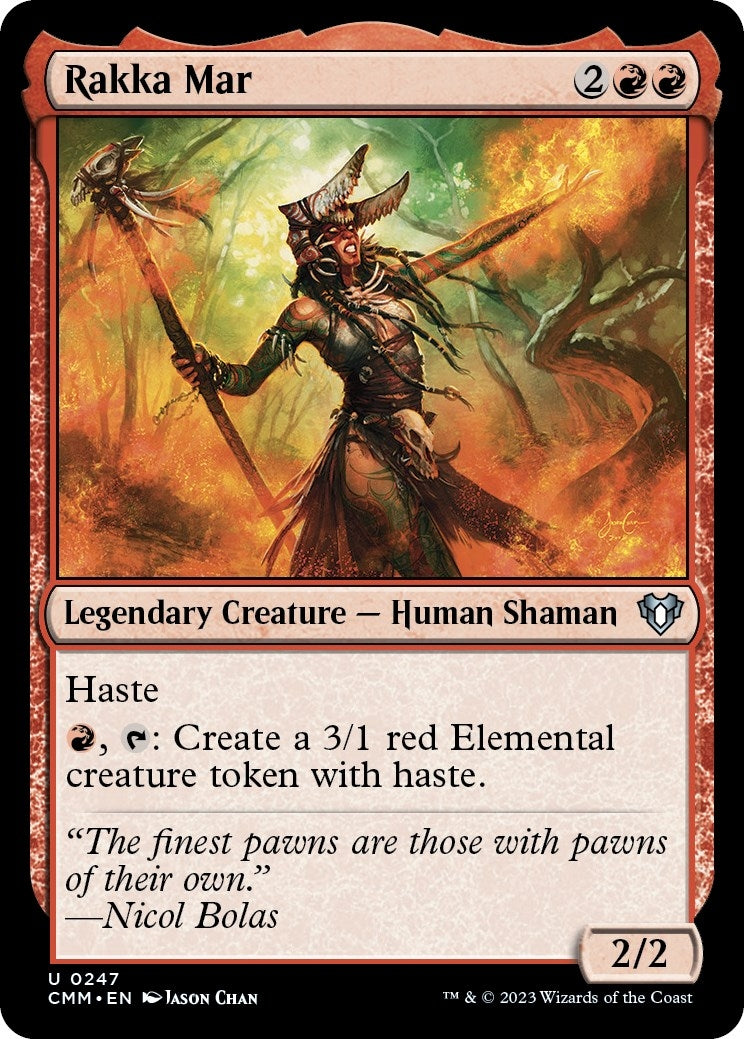 Image for Rakka Mar (247) [Commander Masters] - Magic: The Gathering