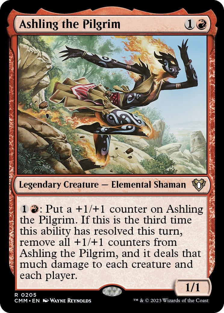 Image for Ashling the Pilgrim (205) [Commander Masters] - Magic: The Gathering
