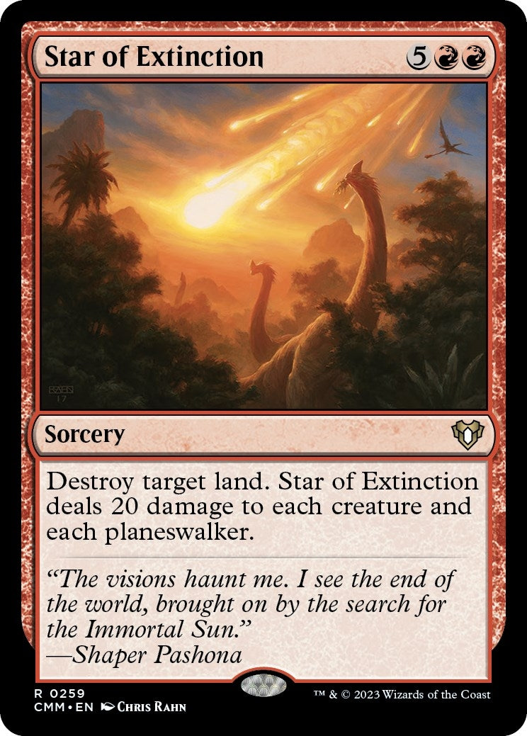Image for Star of Extinction (259) [Commander Masters] - Magic: The Gathering
