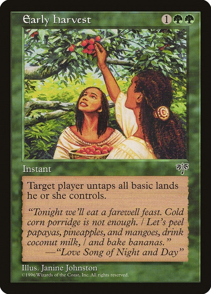 Image for Early Harvest [Mirage] - Magic: The Gathering