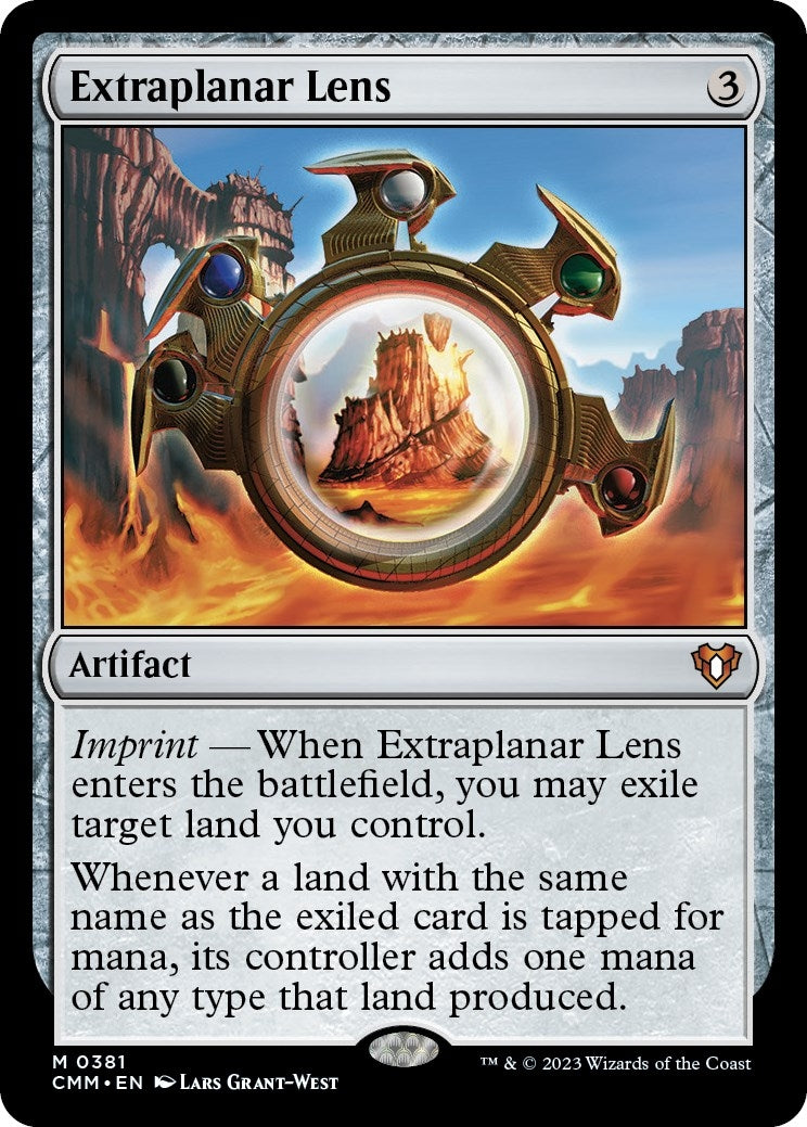 Image for Extraplanar Lens (381) [Commander Masters] - Magic: The Gathering