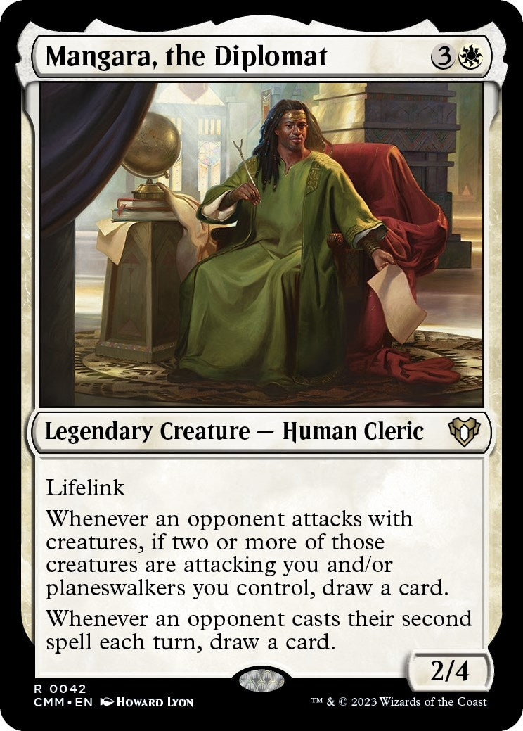 Image for Mangara, the Diplomat (42) [Commander Masters] - Magic: The Gathering