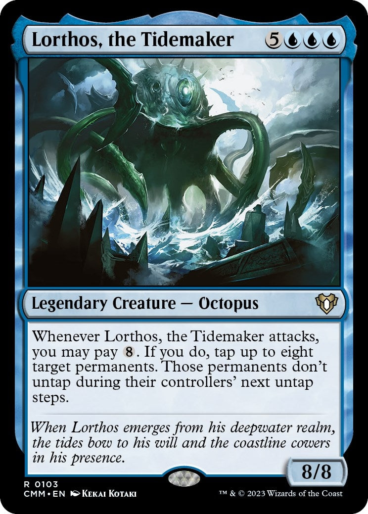 Image for Lorthos, the Tidemaker (103) [Commander Masters] - Magic: The Gathering