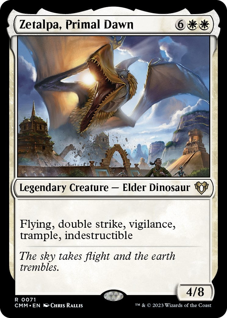 Image for Zetalpa, Primal Dawn (71) [Commander Masters] - Magic: The Gathering
