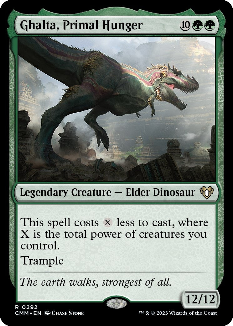 Image for Ghalta, Primal Hunger (292) [Commander Masters] - Magic: The Gathering
