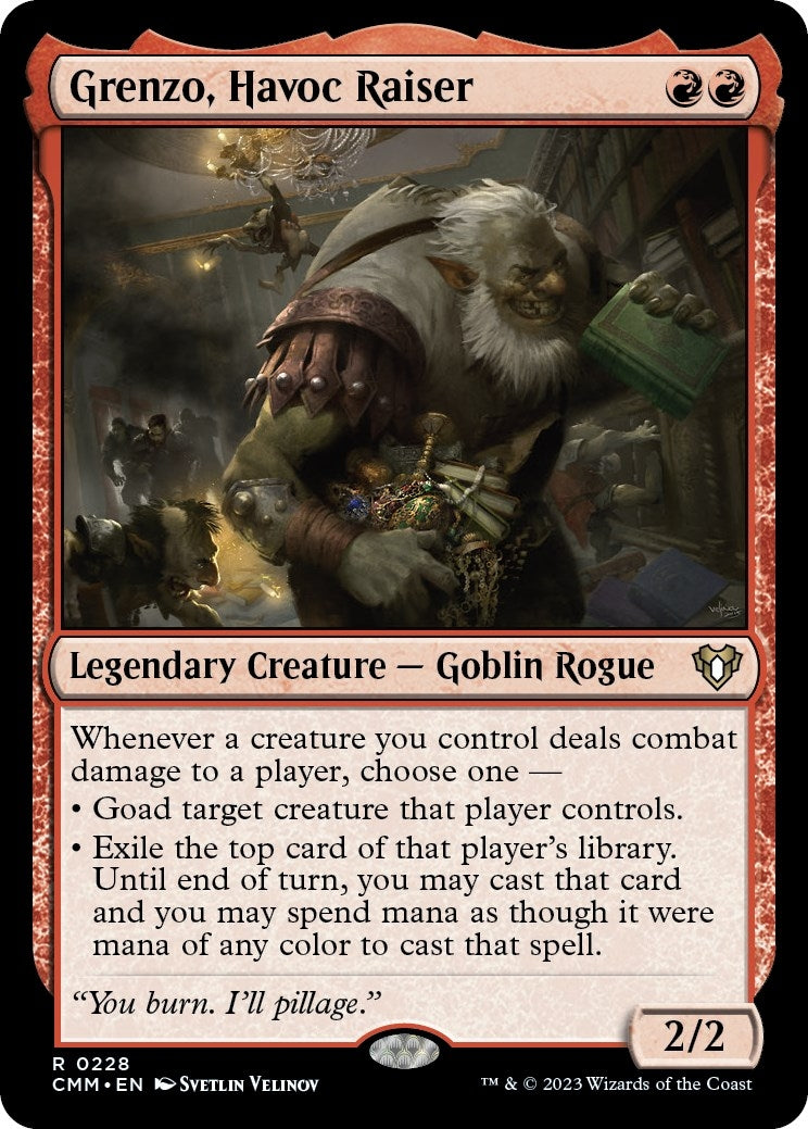 Image for Grenzo, Havoc Raiser (228) [Commander Masters] - Magic: The Gathering