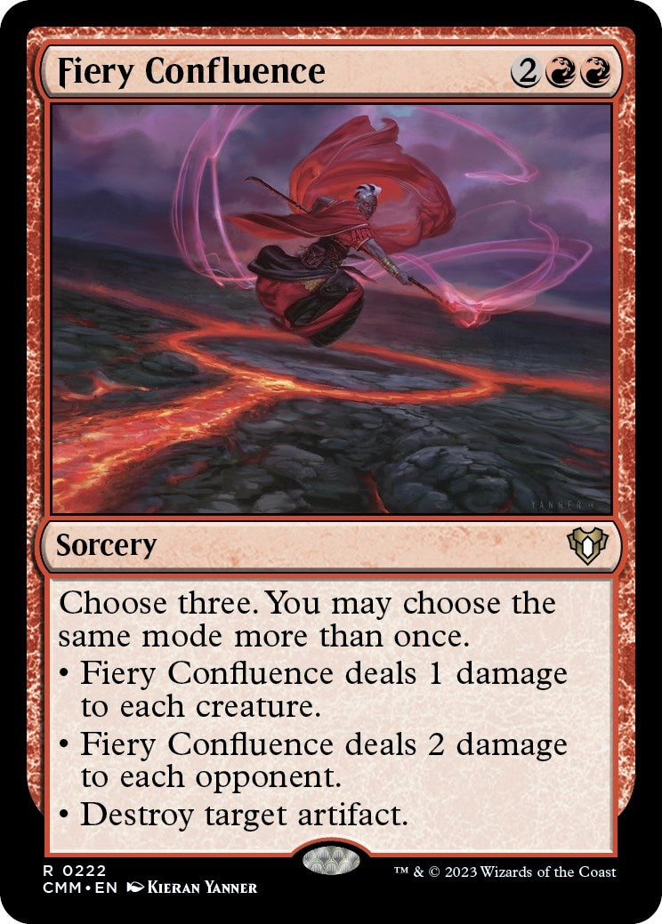 Image for Fiery Confluence (222) [Commander Masters] - Magic: The Gathering