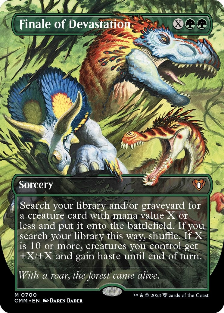 Image for Finale of Devastation (Borderless) (700) [Commander Masters] - Magic: The Gathering